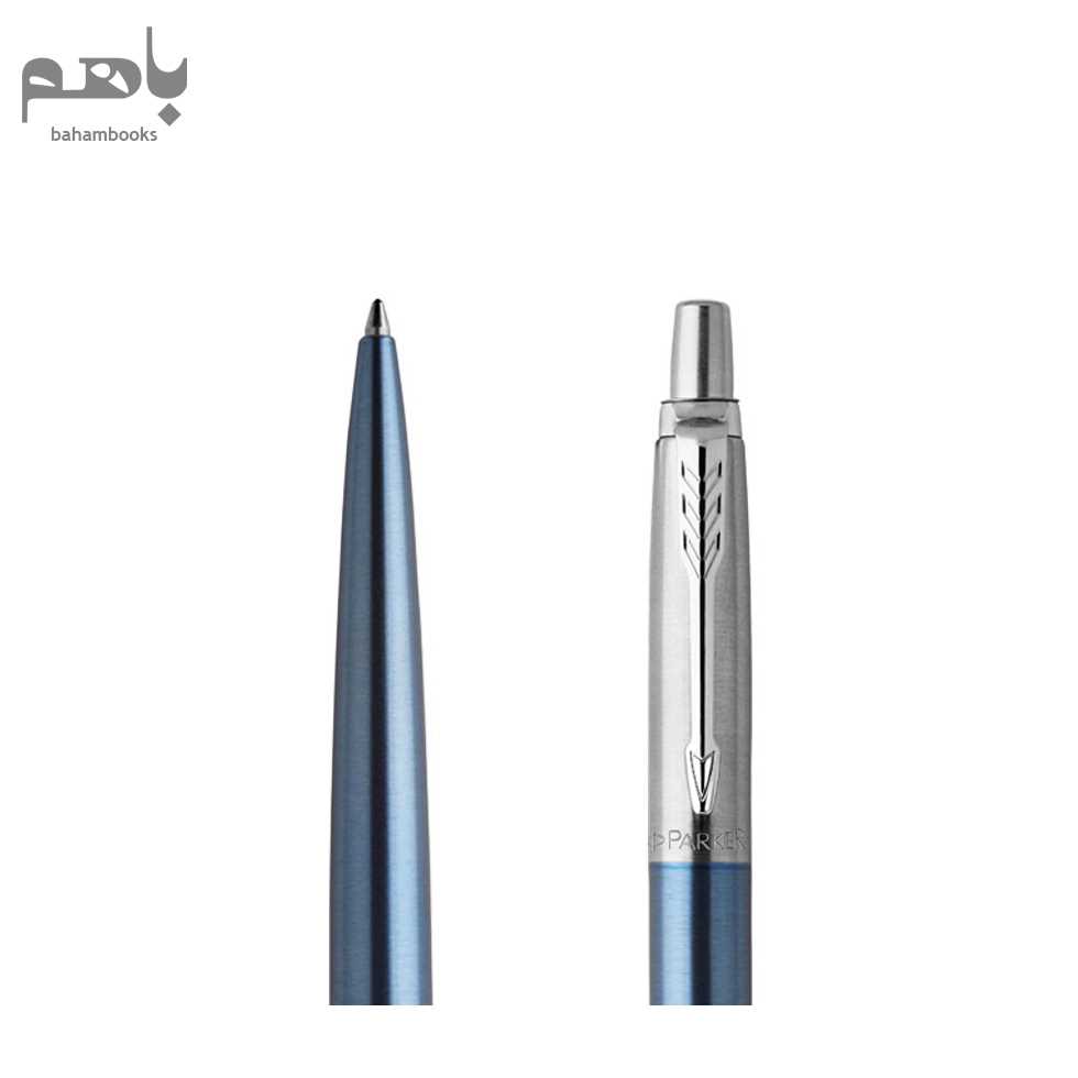 خودکار پارکر مدل ژوتر رنگ آبی آسمانی بدنه استیل - 3