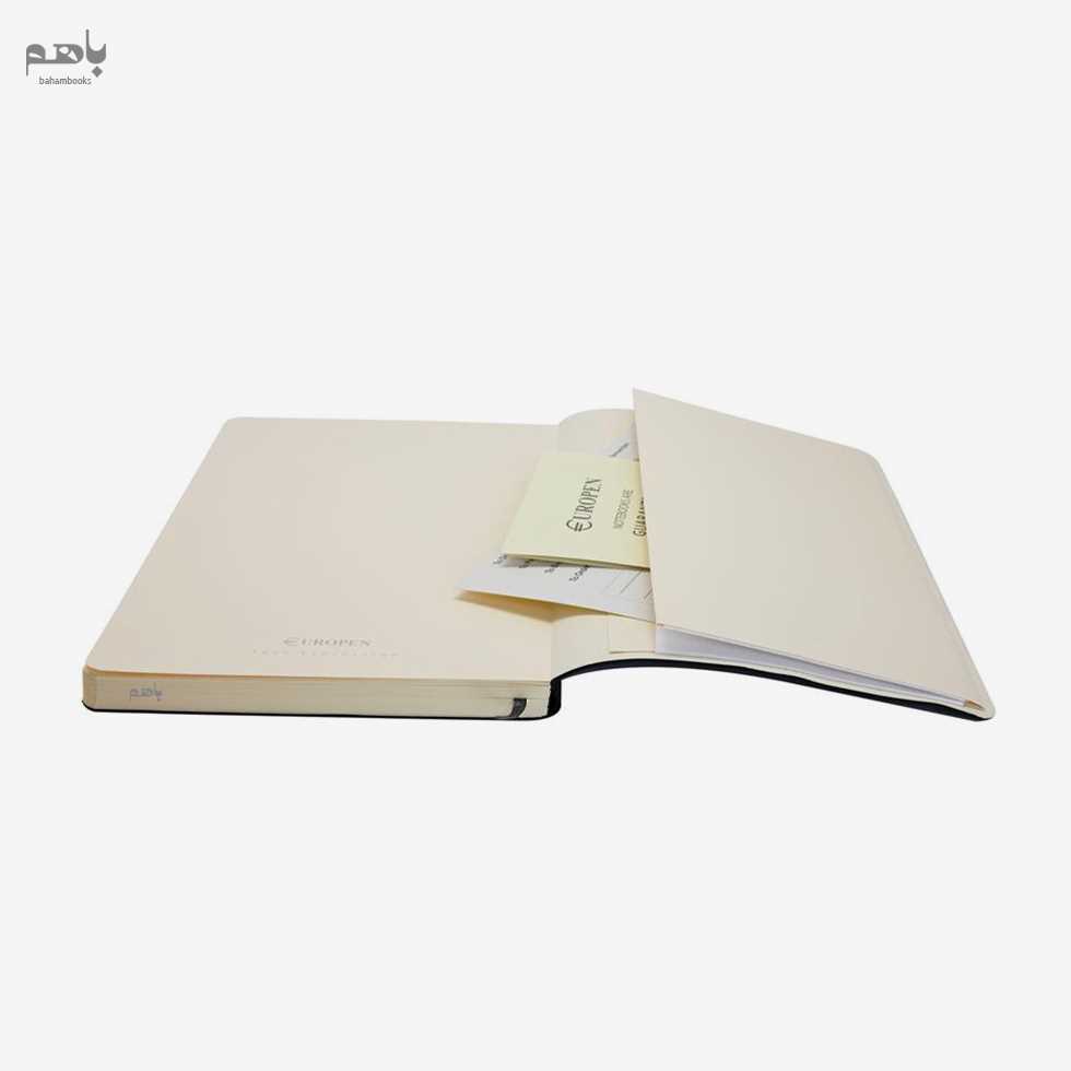 دفتر یوروپن مدل مستر جلد نرم رنگ سفید - 6