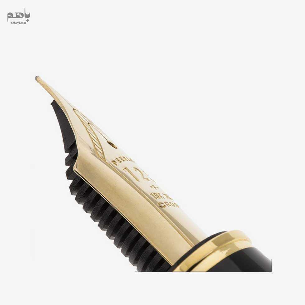 خودنویس کراس مدل پیرلس 125 رنگ پلاتینیوم گیره طلا - 5