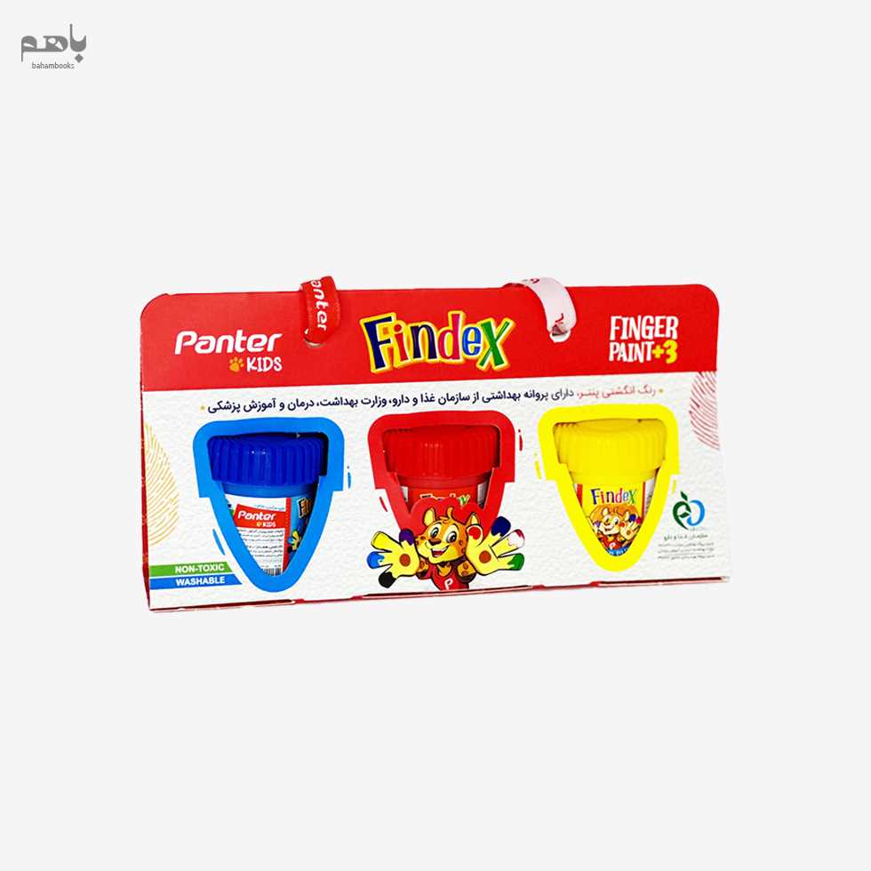 رنگ انگشتی پنتر 3 رنگ مدل فیندکس - 0