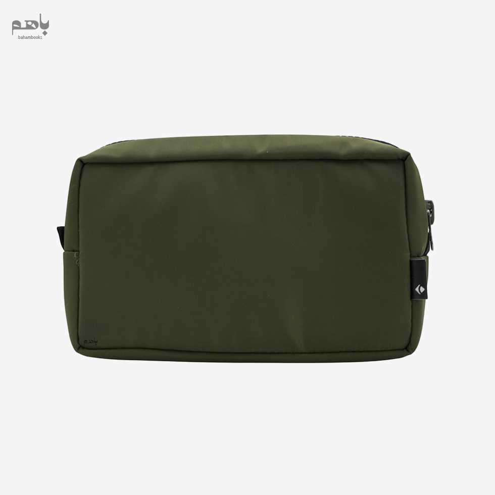 کیف لوازم جانبی کوله‌ مدل بزرگ 1004 رنگ زیتونی تیره - 0