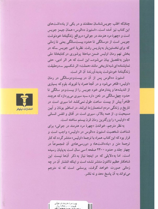 چهره مرد هنرمند در جوانی - 1