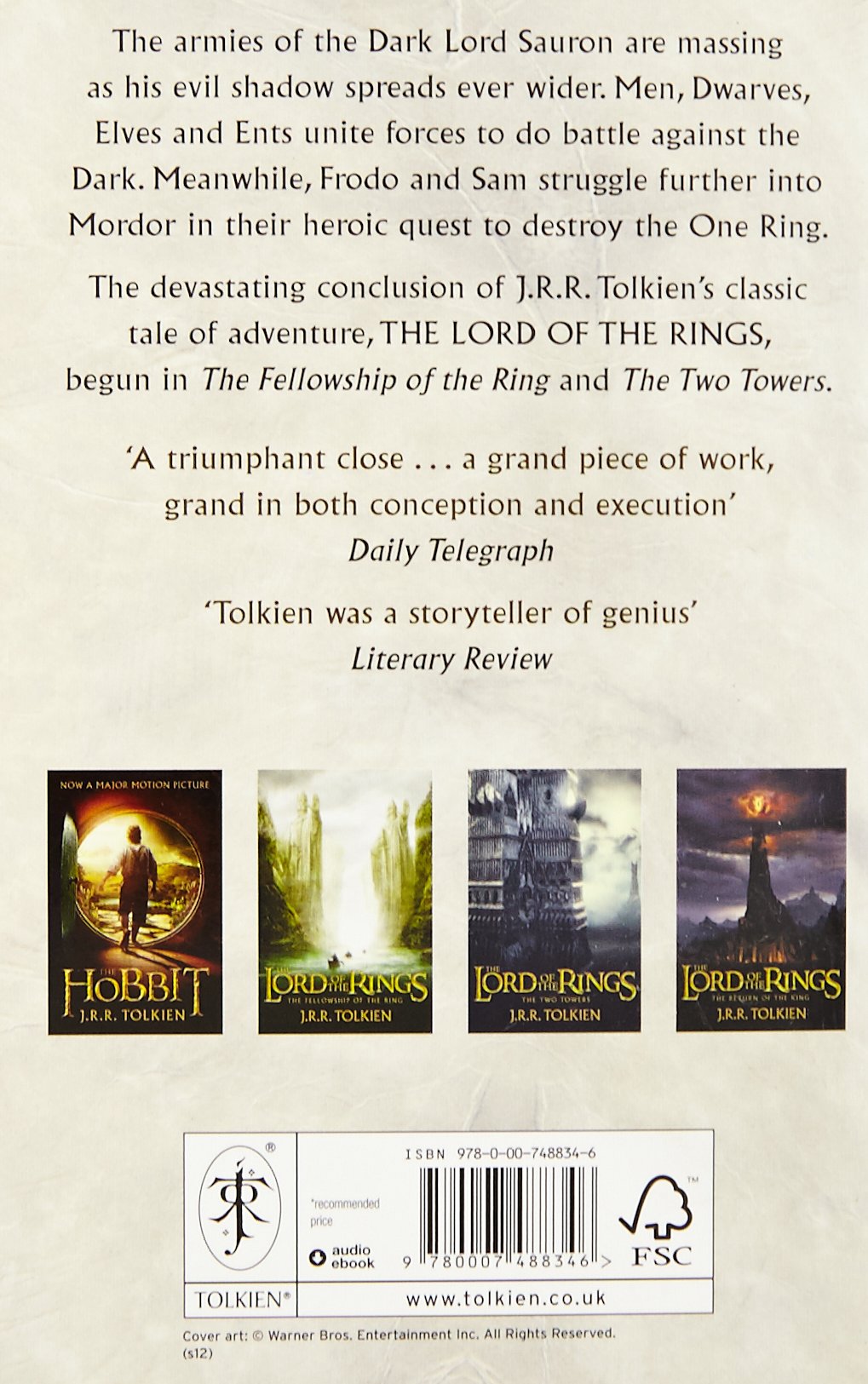 The return of the King (The Lord of the Rings 3) - 1