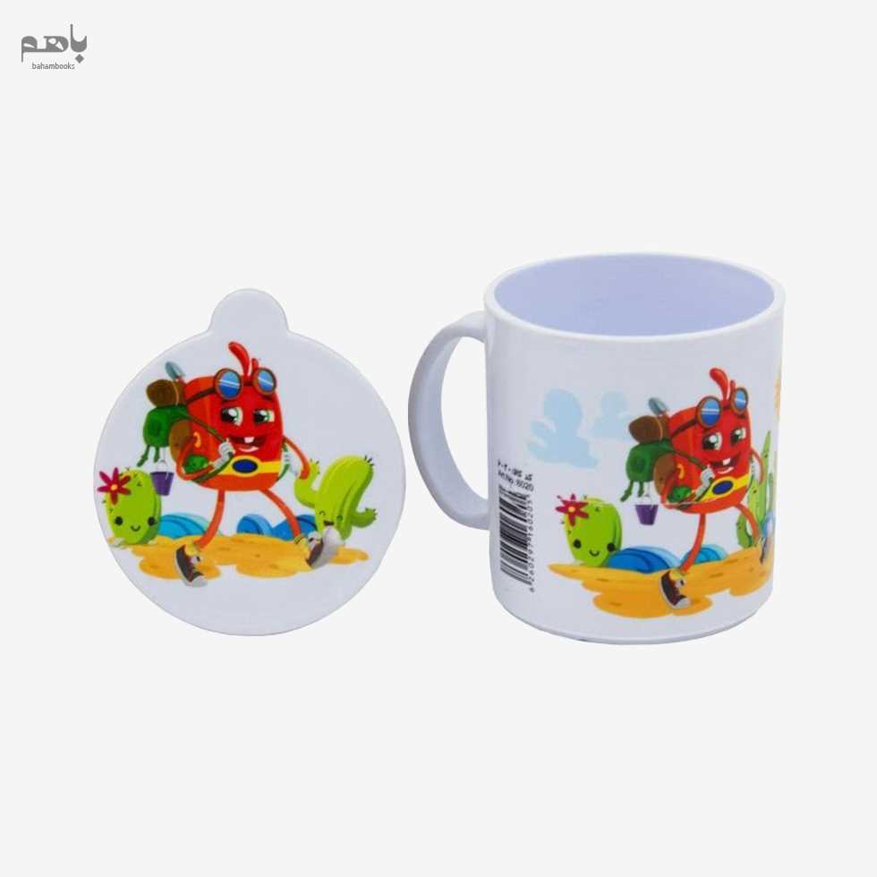 لیوان آب‌خوری آریا درب‌دار 6020 - 1