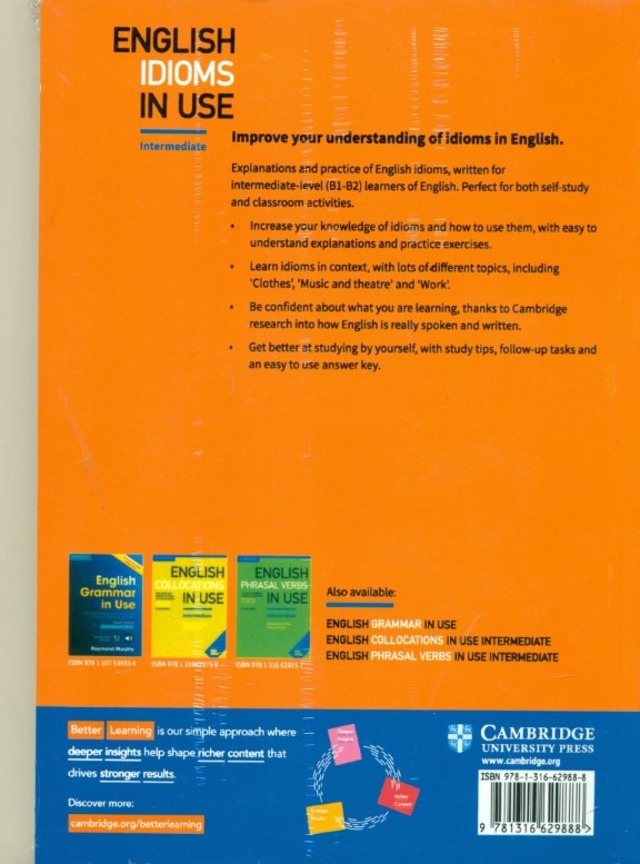 English idioms in use intermediate Secend Edition - 1