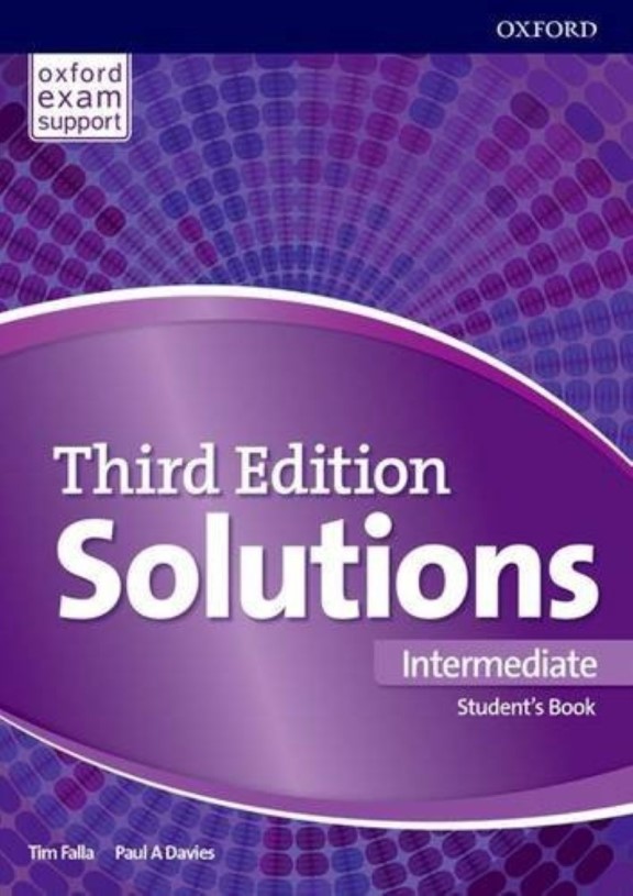 Solutions intermediate WB and SB Third Edition