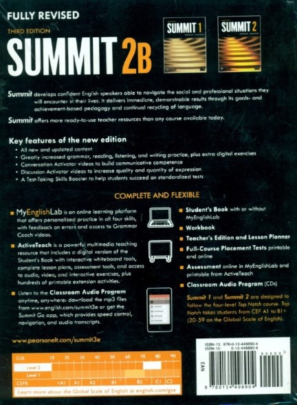 Summit 2B SB and WB third edition - 1