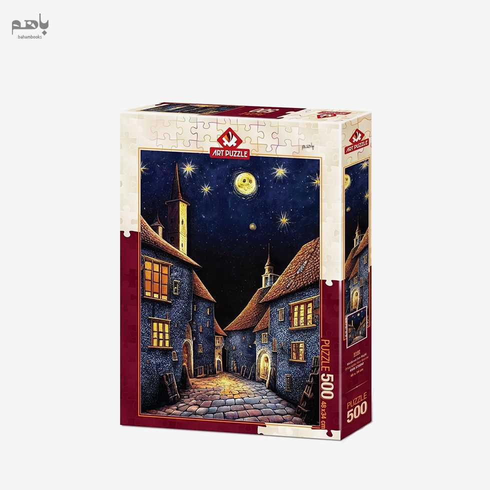پازل آرت پازل 5102 (500تکه) medieval inn night - 0