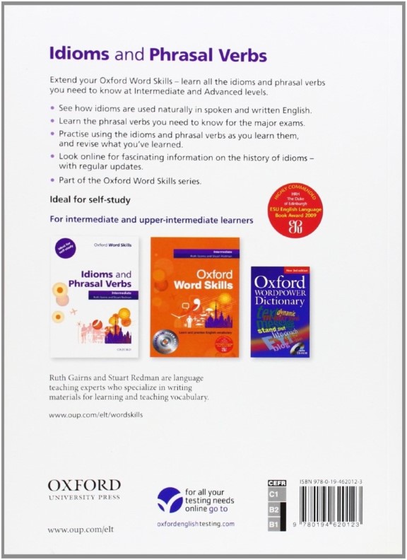 Oxford word skills idioms and phrasal verbs intermediate - 1