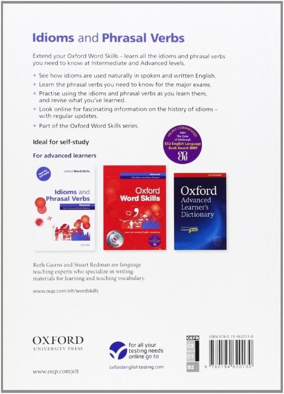 Oxford word skills idioms and phrasal verbs advanced - 1