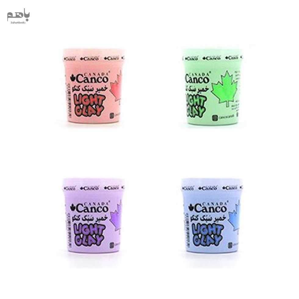 خمیر سبک کنکو مدل 85 گرم  رنگ سفید مشکی - 2