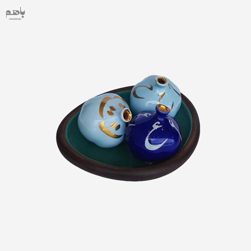 انار سرامیکی رنگی کوچک