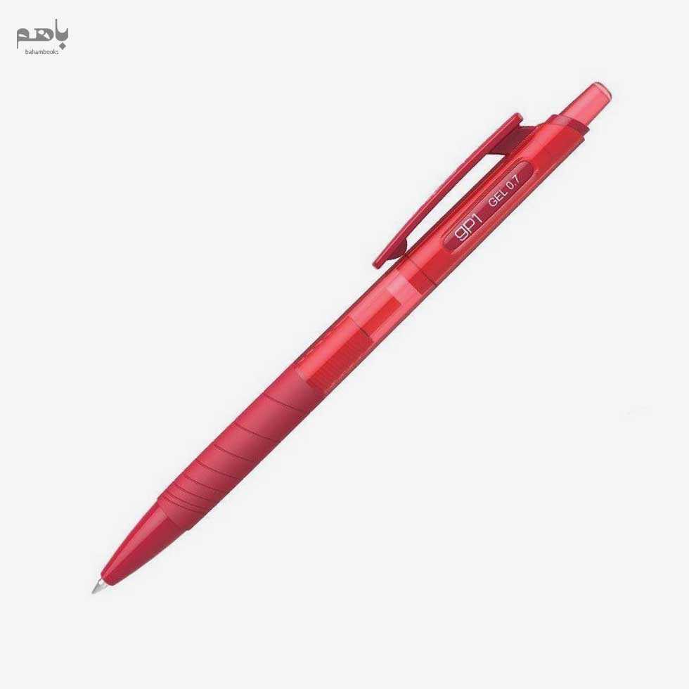 خودکار کرند مدل ژله‌ای 0.5 رنگ قرمز (cgp1j02ef) - 0