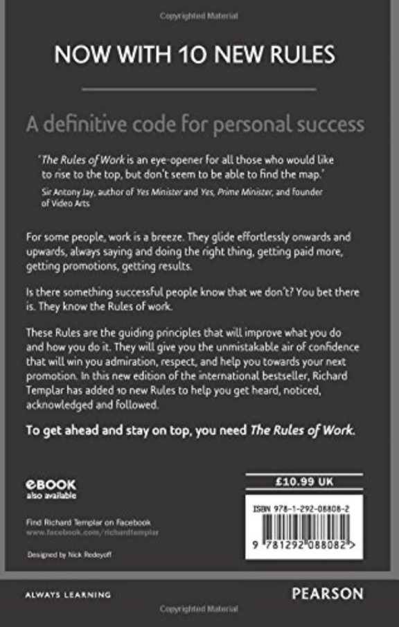 The Rules of Work - 1