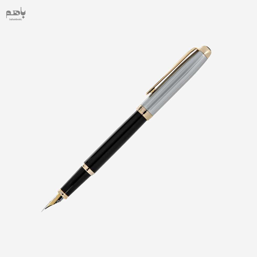 خودنویس پیرکاردین مدل لئو رنگ نیمه مشکی گیره طلا - 3