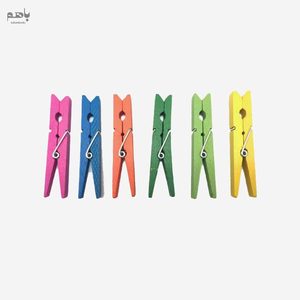 گیره چوبی ماه دونه مدل کوچک