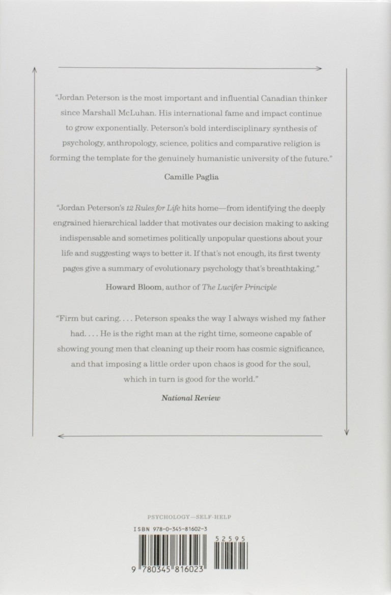 12 Rules for Life - 1