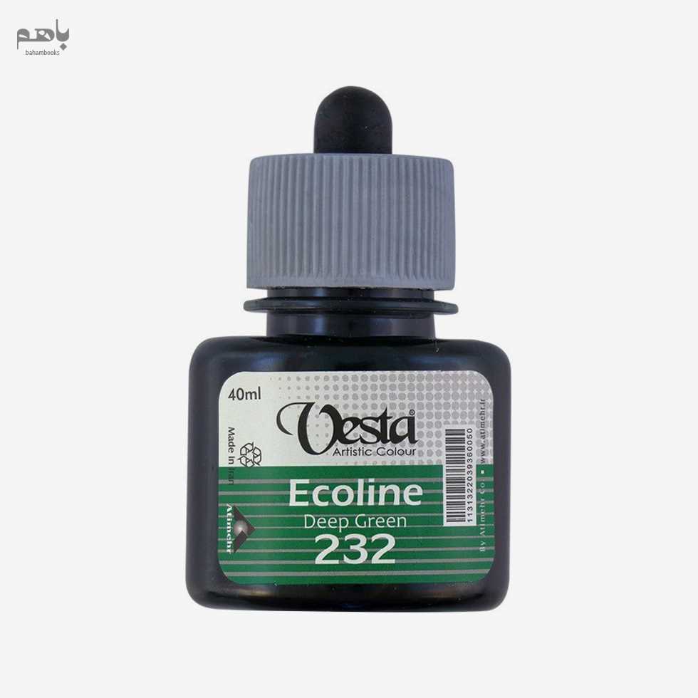 اکولین وستا سبز پر رنگ  232