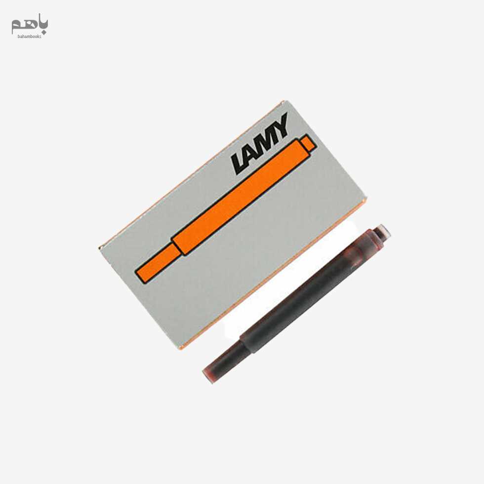 کارتریج جوهر خودنویس لامی رنگ برنزی کد T 10 بسته 5 عددی