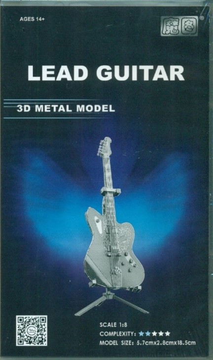 ‏‏Lead Guitar (3D metal model M12206)