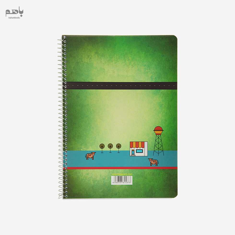 دفتر شطرنجی 60 برگ سم مدل درشت سیمی کد 010102030 - 1