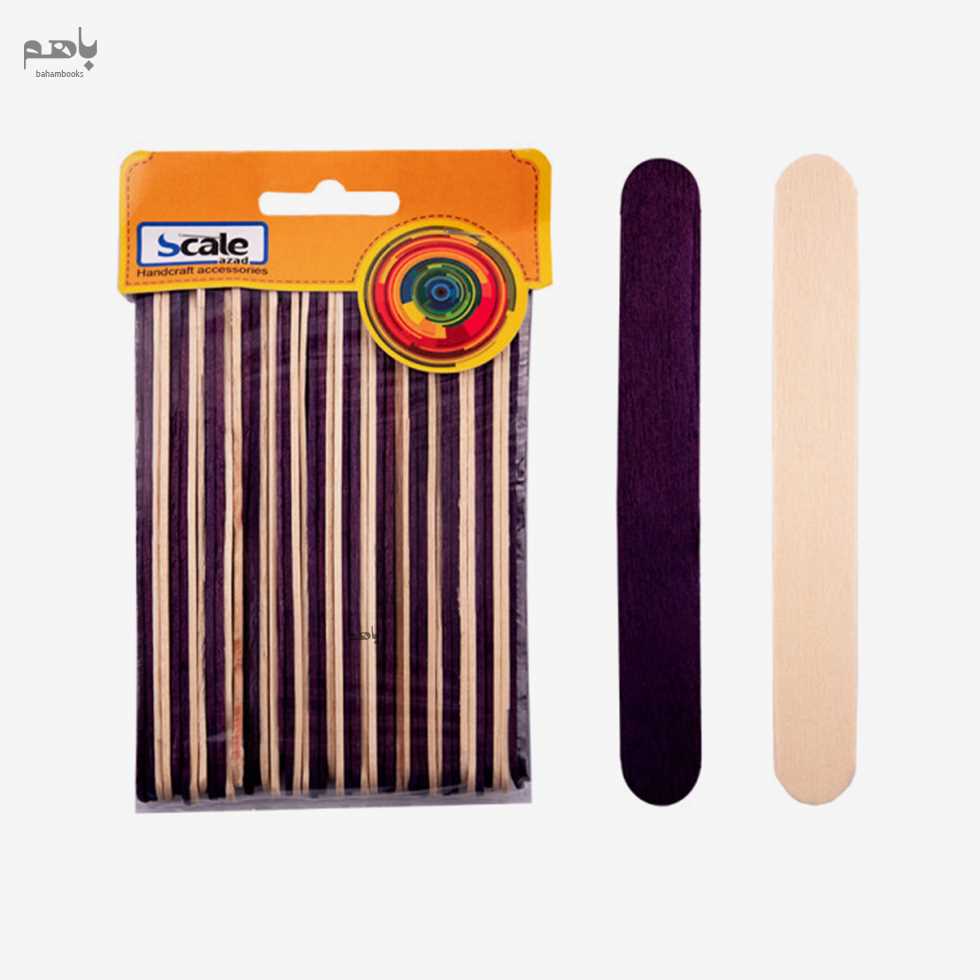 چوب بستنی ساده پهن - 0