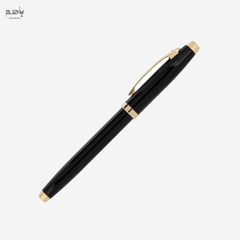 خودنویس شیفر مدل 100 رنگ مشکی گیره طلا - 2