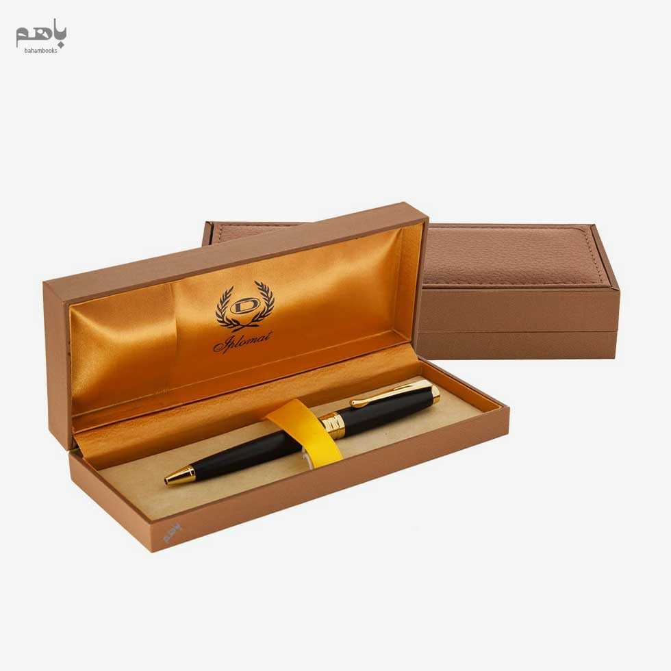 خودکار ایپلمات مدل آرنا مشکی گیره طلا - 2