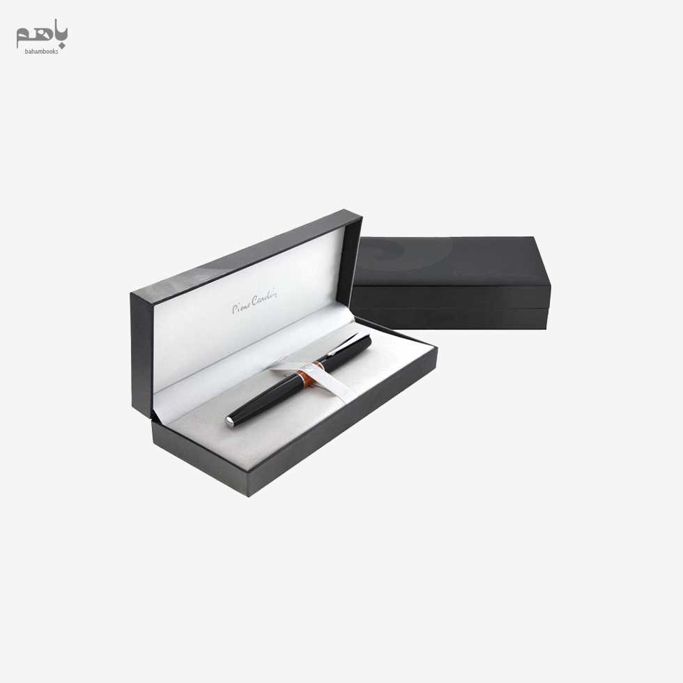 روان‌نویس پیرکاردین مدل لیبرا رنگ نارنجی گیره کروم - 1