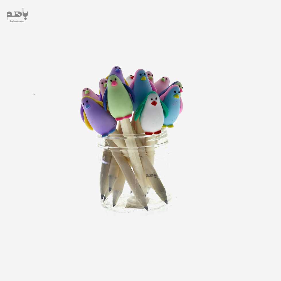 پاک ‌کن سرمدادی پنگوئن با مداد مینی - 0