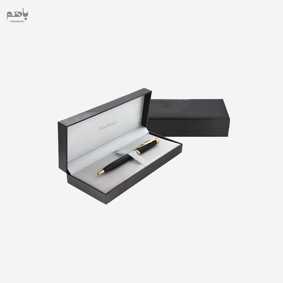 خودکار پیرکاردین مدل ژوپیتر رنگ مشکی گیره طلا - 1