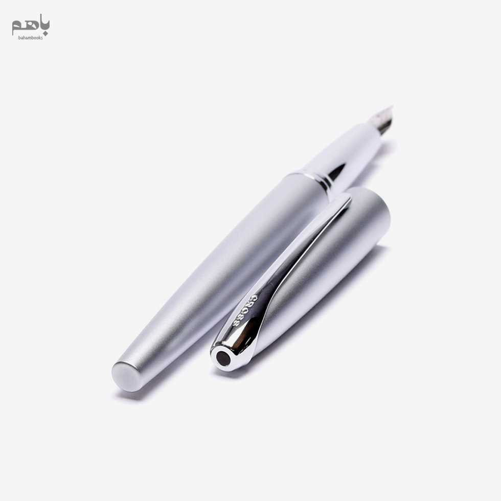 خودنویس کراس مدل ای تی ایکس رنگ استیل مات - 1