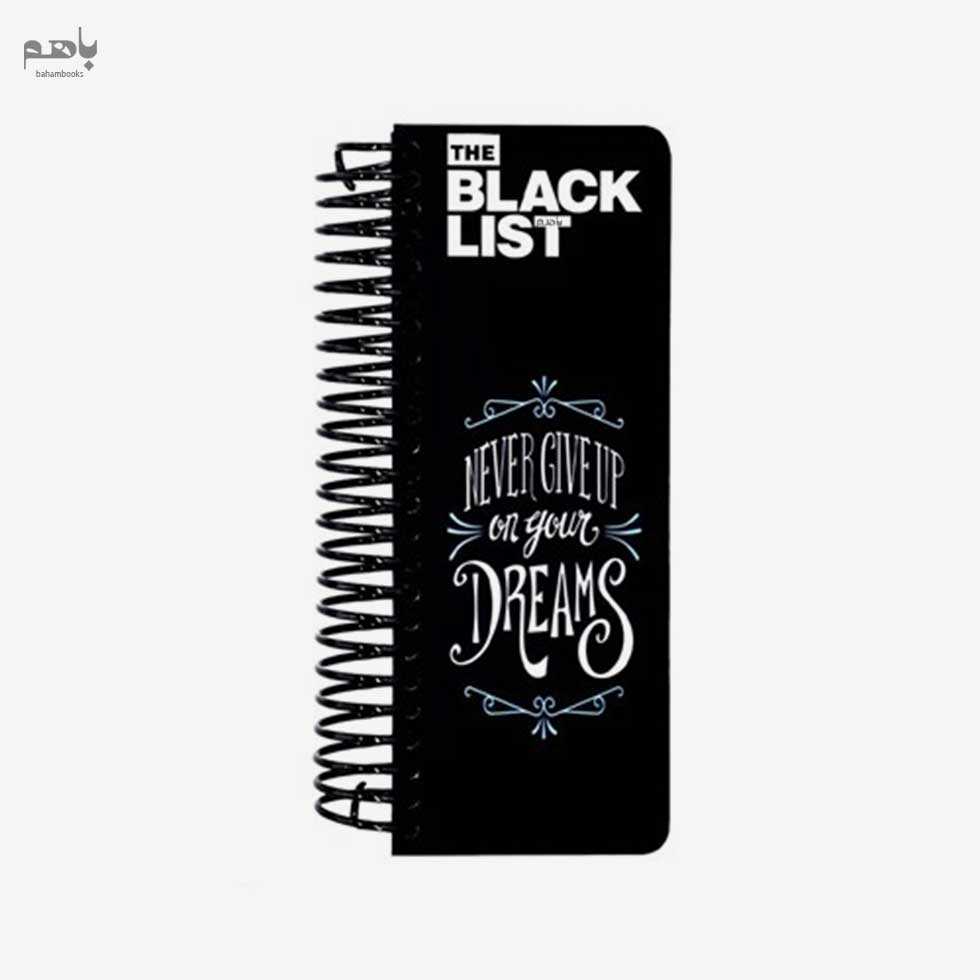 دفتر پازل مدل کاغذ مشکی فنر دوبل