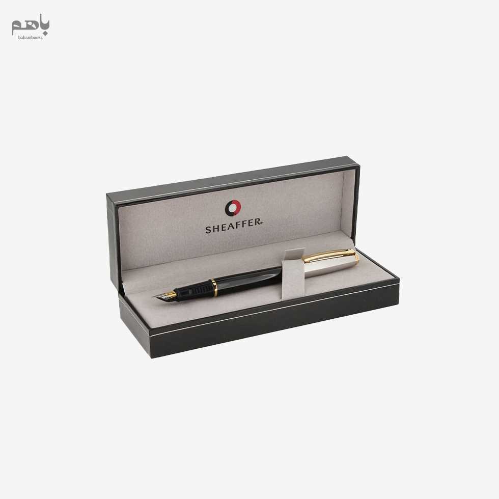 خودنویس شیفر مدل پریلود نیمه رنگ مشکی گیره طلا - 1