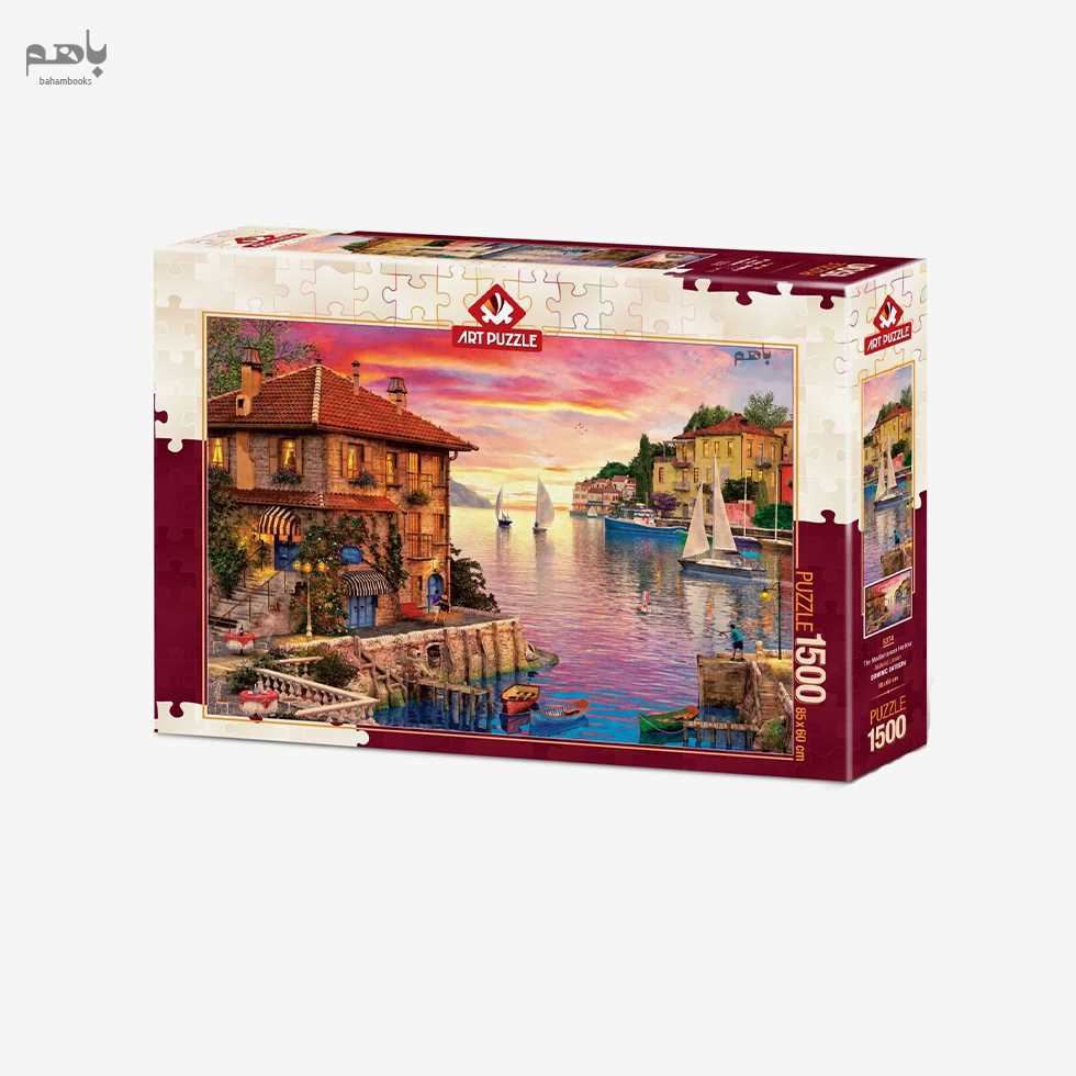 آرت پازل بندر مدیترانه 1500تکه 5374 - 0