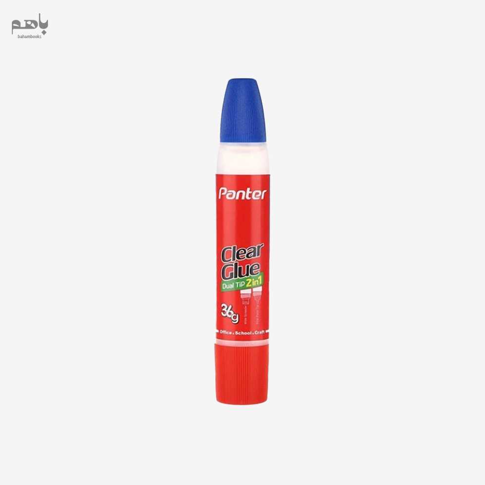 چسب مایع پنتر مدل دو سر شفاف 36 گرم GL426