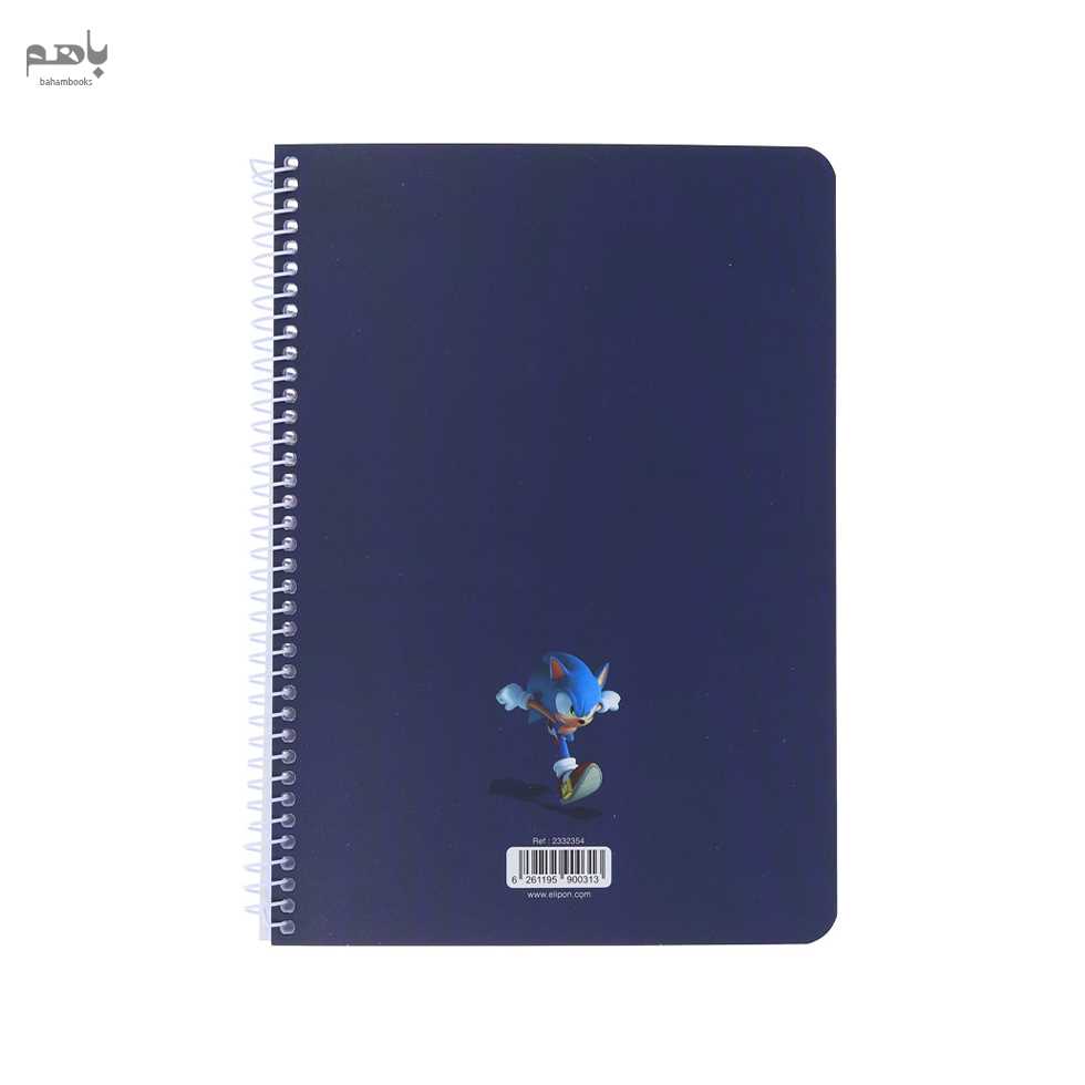 دفتر 80 برگ الیپون تک خط سیمی - 1