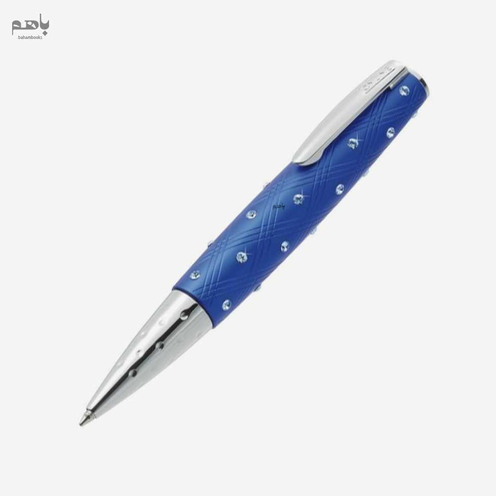 خودکار آنلاین مدل نگین‌دار رنگ آبی 39104