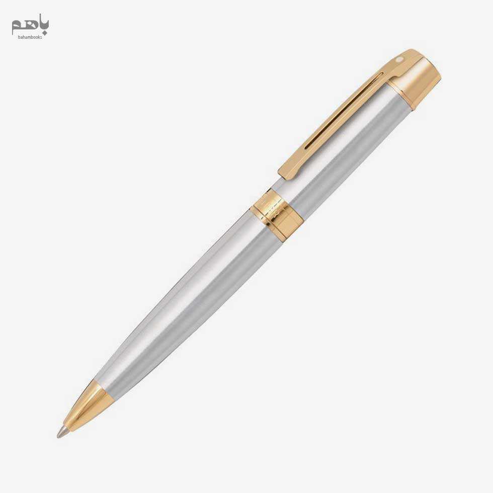 خودکار شیفر مدل 300 رنگ استیل گیره طلا