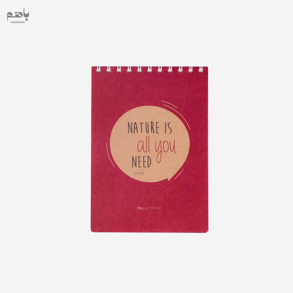 دفتر یادداشت پیل فنر دوبل از بالا 1105 - 2