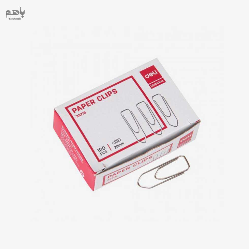 کلیپس دلی مدل 100 عددی سایز 28 میل کد 39719