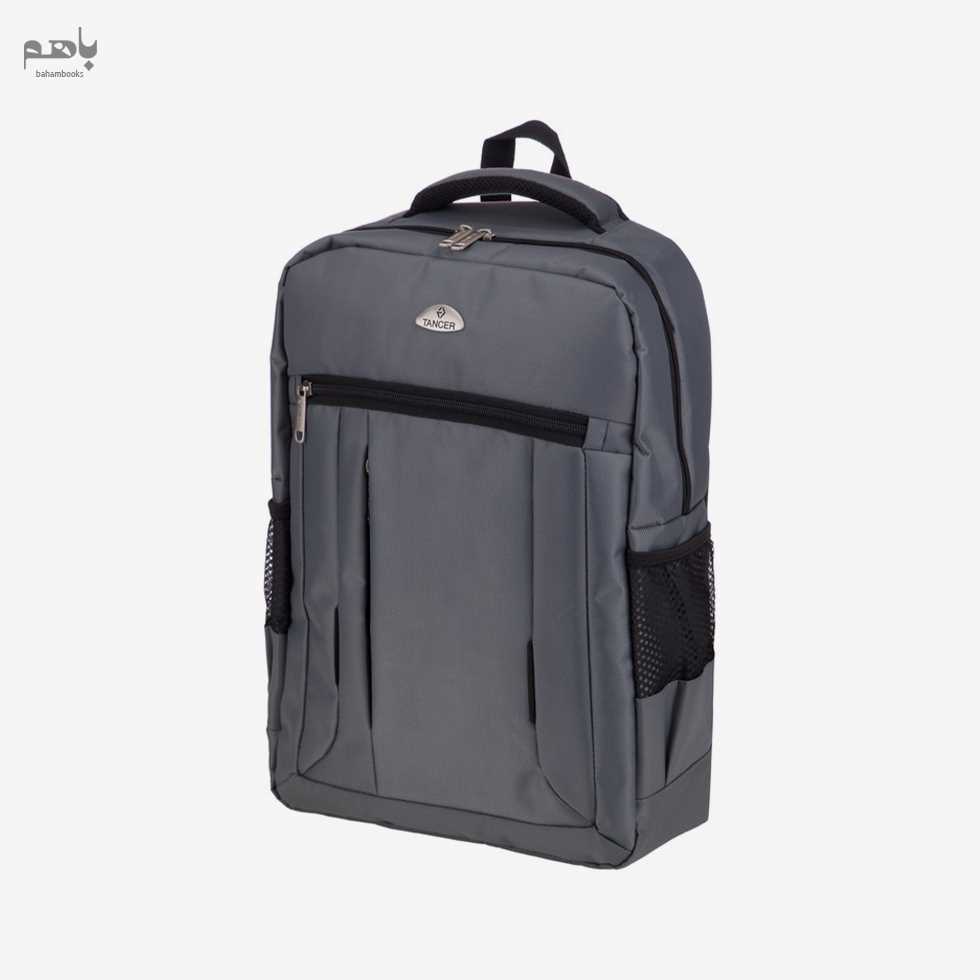 کوله‌پشتی تنسر مدل نوا رنگ طوسی کد 112 - 0