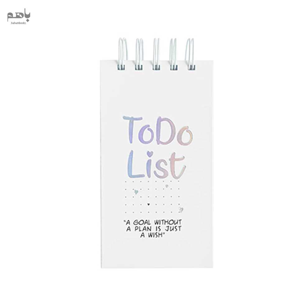 دفتر یادداشت برگ تحریر مدل تو دو لیست کد 2203