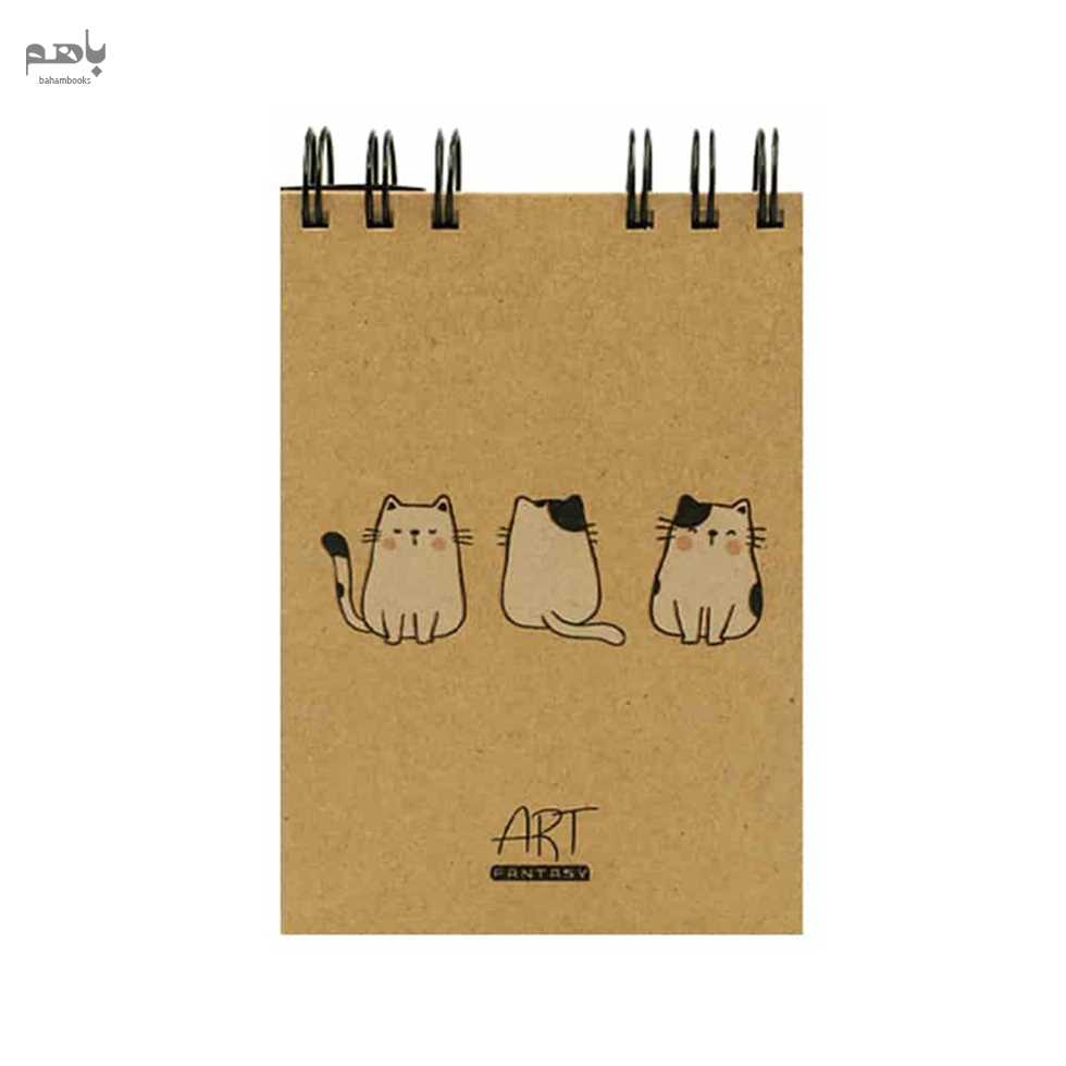 دفتر طراحی برگ تحریر مدل A6 دورو (fa 611) - 1