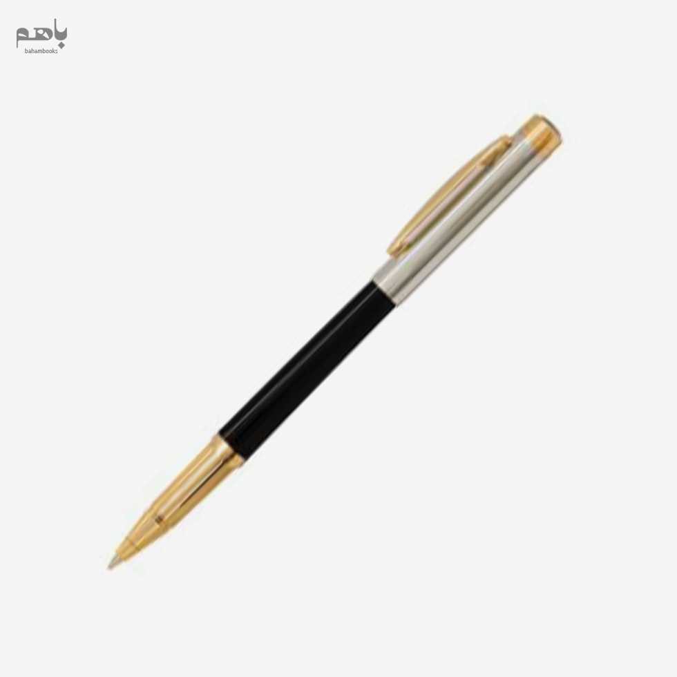 روان‌نویس ایپلمات مدل الیسه رنگ مشکی نیمه کروم گیره طلا