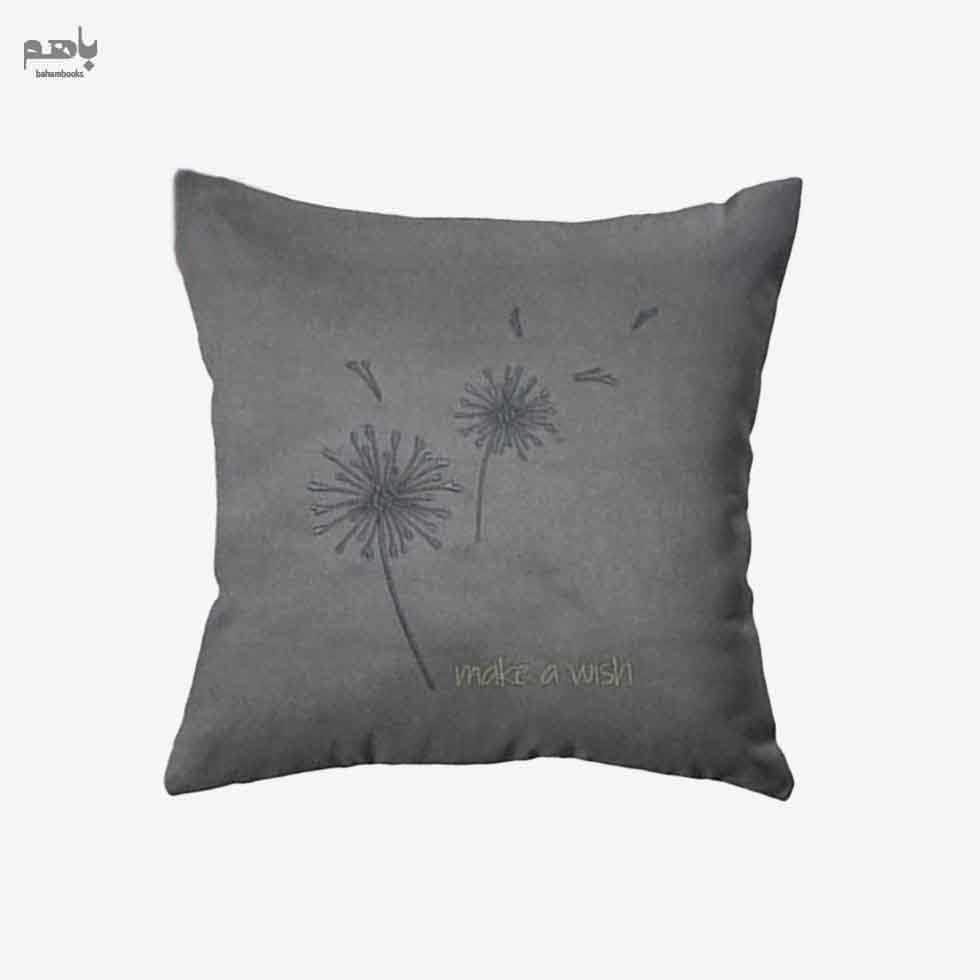 کاور کوسن قاصدک رنگ طوسی