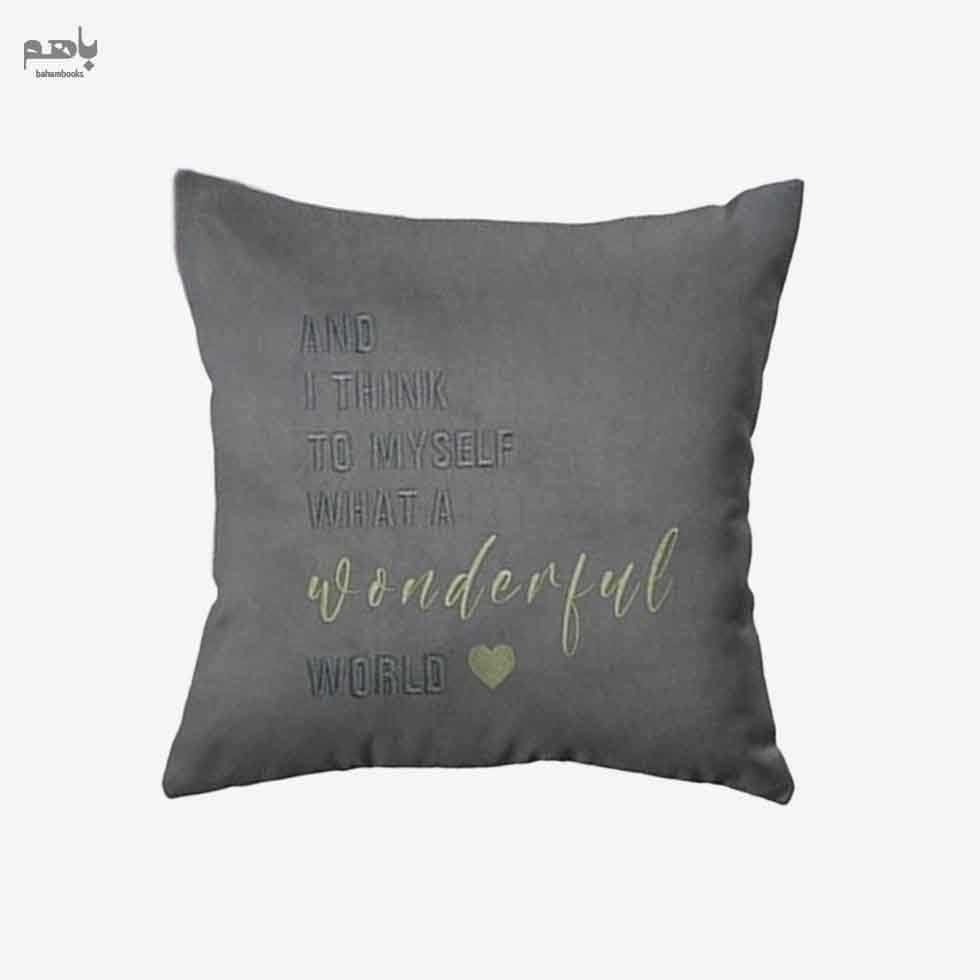 کاور کوسن wonderful رنگ طوسی