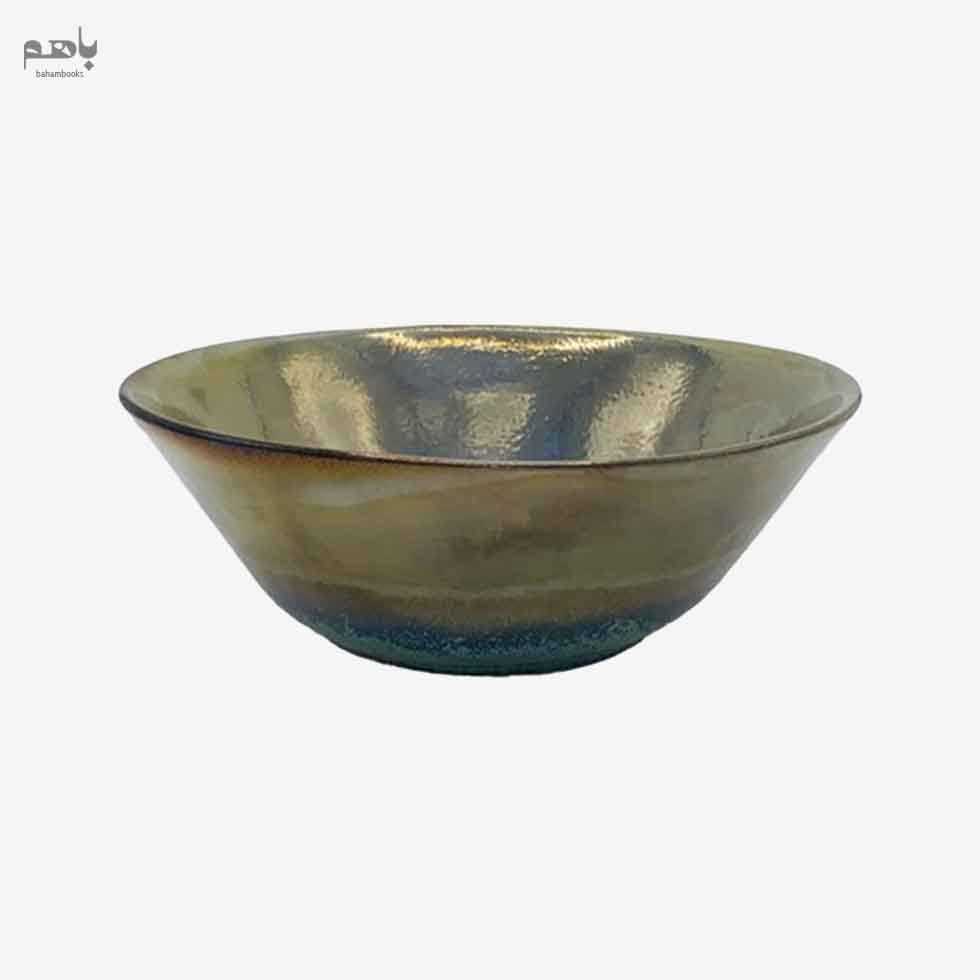 کاسه نیشابور سبزآبی