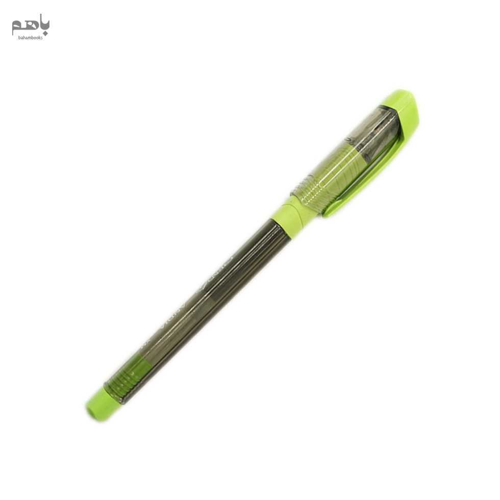 خودکار کرند مدل ژله‌ای رنگ لیمویی آندیا 3127 - 1