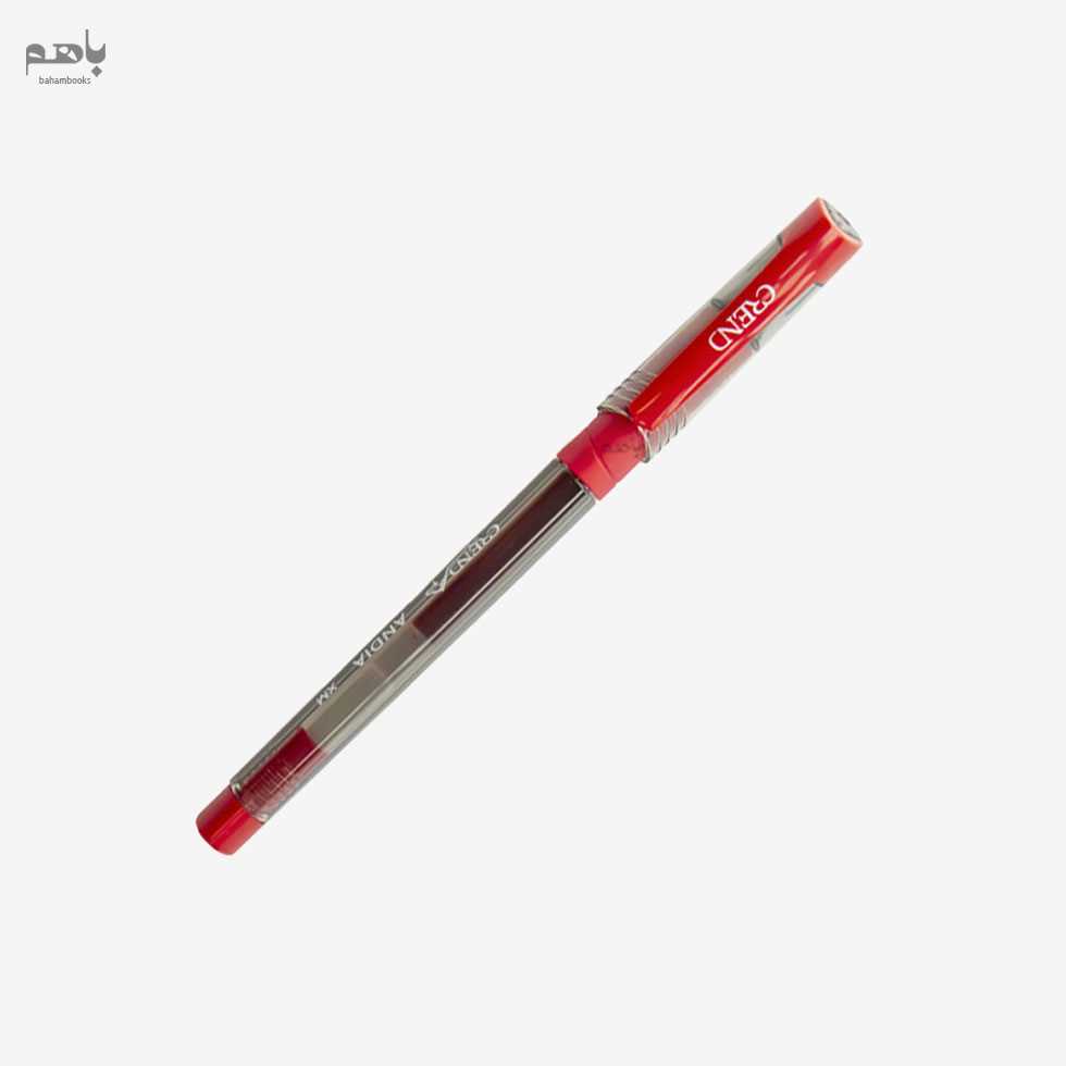 خودکار کرند مدل ژله‌ای رنگ قرمز آندیا 3102